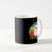 This Is Boo Sheet Bull Funny Halloween Ghost Kaffeetasse (VorderseiteRechts)