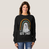 This is boo sheet ghost retro halloween costume me sweatshirt (Vorne ganz)
