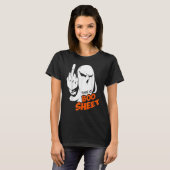This Is Boo Sheet Ghost Retro Halloween Costume Me T-Shirt (Vorne ganz)