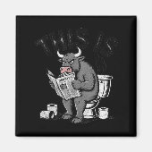 This Is Bullsht Sarcastic Funny Magnet (Vorne)