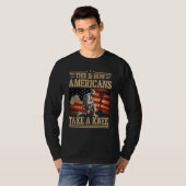 This is How Americans Take a Knee Flag Veteran T-Shirt (Vorne ganz)