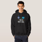 This Is How I Roll Hanukkah Dreidel Chanukah Jewi Hoodie (Vorne ganz)