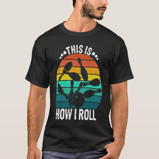 This Is How I Roll Helicopter Transportation Pilot T-Shirt (Vorderseite)