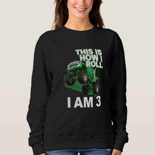 This is how i roll i am 3 Premium Sweatshirt (Vorderseite)