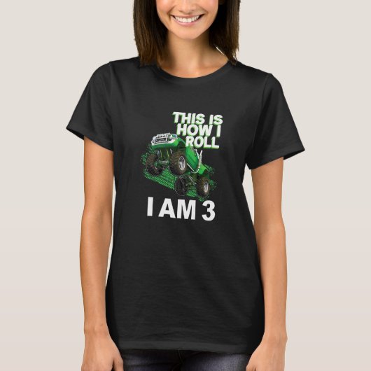 This is how i roll i am 3 Premium T-Shirt (Vorderseite)