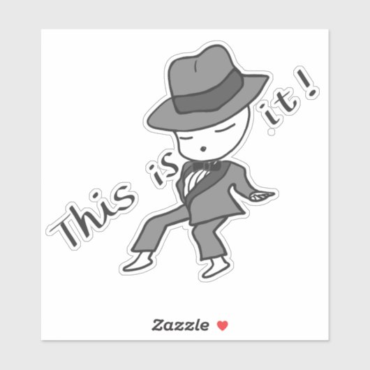 This is It ! Khabully Mouse Aufkleber (Blatt)