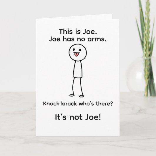 This is Joe funny greeting card Karte (Vorderseite)