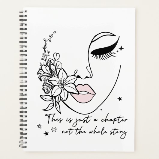 This is Just a Chapter Positive Quote  Planer (Vorderseite)