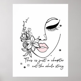 This is Just a Chapter Positive Quote Poster
