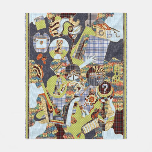 This is Life Fleecedecke (Vorderseite)