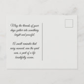 This is Life Postkarte (Rückseite)