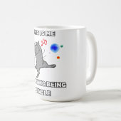 This Is Me Enjoying Being Single Kaffeetasse (VorderseiteRechts)