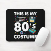 This Is My 80s Costume 80's 90's Party Men Women K Mousepad (Mit Mouse)