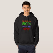 This is My 80s Costume Mp3 CD Player Roller Skatin Hoodie (Vorne ganz)