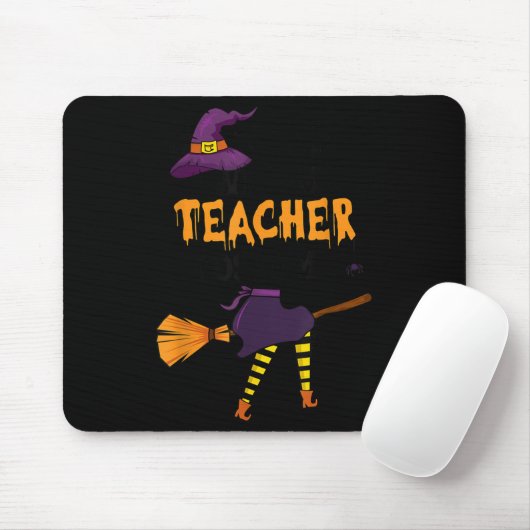 This Is My Awesome Teacher Costume Halloween Funny Mousepad (Mit Mouse)
