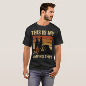 This Is My Camping Shirt Hiking Campfire Camper (Vorne ganz)