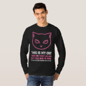 This Is My Cat There Are Many Like Him T-Shirt (Vorne ganz)