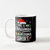 This Is My Christmas 67 Pajamas Shirt Six Seven Bi Kaffeetasse (Links)