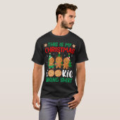 This is My Christmas Cookie Baking Holiday Cheer X T-Shirt (Vorne ganz)