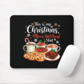 This Is My Christmas Movie Watching Design  Mousepad (Mit Mouse)