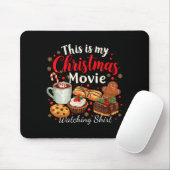 This Is My Christmas Movie Watching Design Mousepad (Mit Mouse)