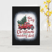 This Is My Christmas Movie Watching Karte (Gelbe Blume)