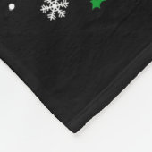 This Is My Christmas Pajama Flamingos Holiday Fun Fleecedecke (Ecke)