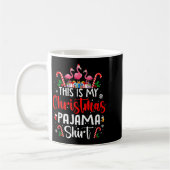 This Is My Christmas Pajama Flamingos Holiday Fun Kaffeetasse (Links)