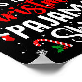 This Is My Christmas Pajama Flamingos Holiday Fun Poster (Ecke)