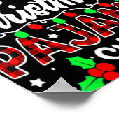 This Is My Christmas Pajama Funnny Family Xmas Sn Poster (Ecke)