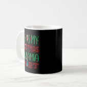 This Is My Christmas Pajama Funny Family Matching Kaffeetasse (Vorderseite Links)