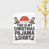 This Is My Christmas Pajama Funny Xmas Pj S Men Wo Karte (Gelbe Blume)