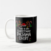This Is My Christmas Pajama Funny Xmas Pjs Men Wom Kaffeetasse (Links)