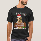 This Is My Christmas Pajama Golden Retriever Dog M T-Shirt (Vorderseite)