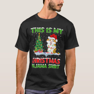 This Is My Christmas Pajama Hamster Christmas T-Shirt