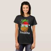 This Is My Christmas Pajama  Lighting Pineapple Xm T-Shirt (Vorne ganz)