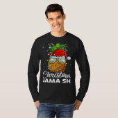 This Is My Christmas Pajama Lighting Pineapple Xma T-Shirt (Vorne ganz)