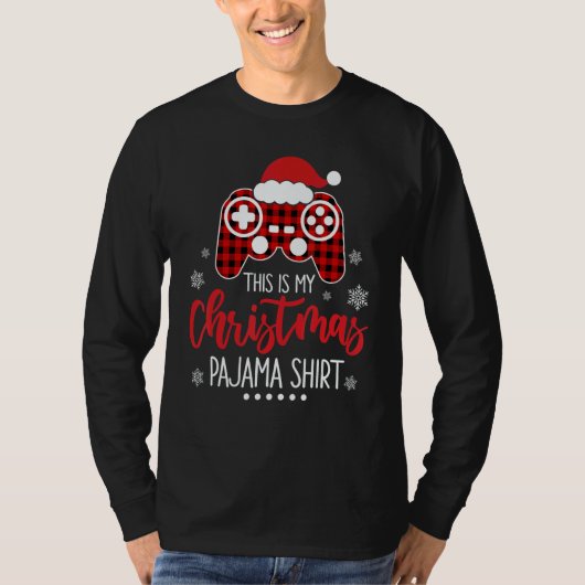 This Is My Christmas Pajama  Merry Christmas T-Shirt (Vorderseite)