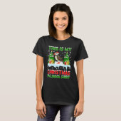 This Is My Christmas Pajama  Puffin Christmas 1 T-Shirt (Vorne ganz)