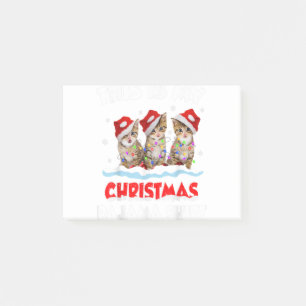 This Is My Christmas Pajama Shirt Cat Lover Funny Post-it Klebezettel