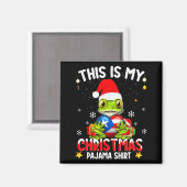 This Is My Christmas Pajama Shirt Fun Puerto Rico Magnet (Vorderseite/Rückseite)