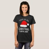 This Is My Christmas Pajama Shirt Funny Christmas (Vorne ganz)