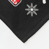 This Is My Christmas Pajama Shirt Funny Ice Hockey Fleecedecke (Ecke)