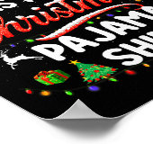 This Is My Christmas Pajama Shirt Funny Reindeer S Poster (Ecke)