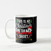 This Is My Christmas Pajama Shirt Funny Xmas Pjs M Kaffeetasse (Links)