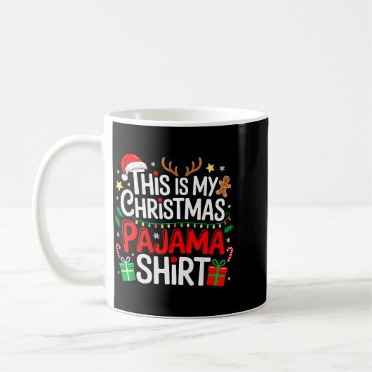 This Is My Christmas Pajama Shirt Funny Xmas Pjs M Kaffeetasse (Links)