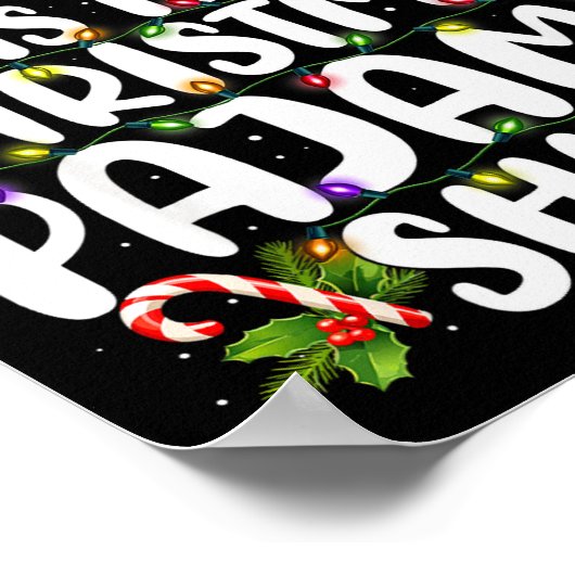 This Is My Christmas Pajama Shirt Funny Xmas Pjs M Poster (Ecke)