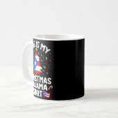 This Is My Christmas Pajama Shirt Puerto Rico Flag Kaffeetasse (Vorderseite Links)
