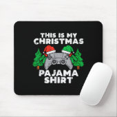 This Is My Christmas Pajama Shirt Video Games Boys Mousepad (Mit Mouse)