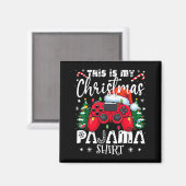 This Is My Christmas Pajama Video Game Gamer Boys Magnet (Vorderseite/Rückseite)
